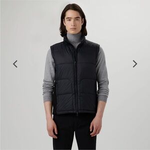 Bugatchi Men's black  Vest